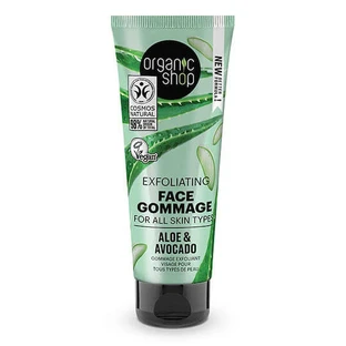Organic Shop Aloë & Avocado Diepreinigende Peel 75ml