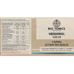 Bio Tonics Ubiquinol CoQ10 140mg 90 plantaardige capsules