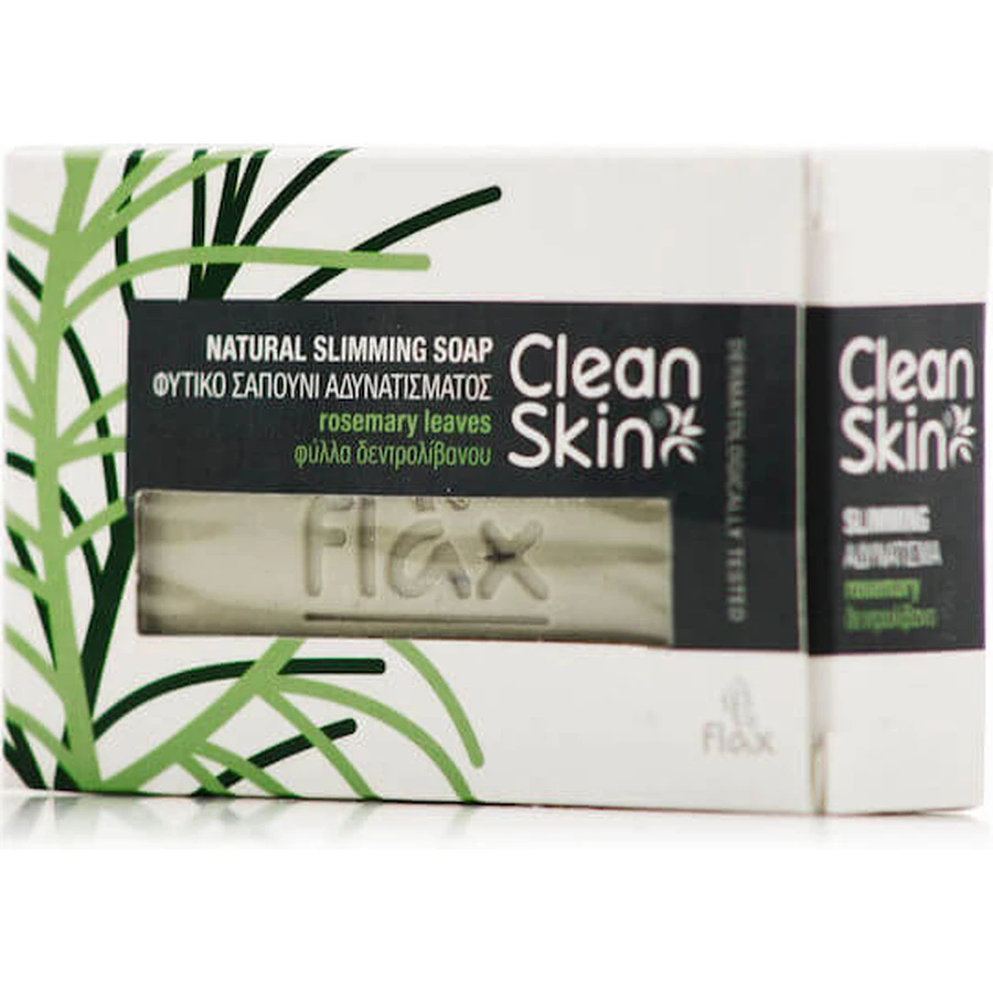 CleanSkin Natural Products Natürliche schlankmachende Körperseife mit Rosmarinblättern 100gr