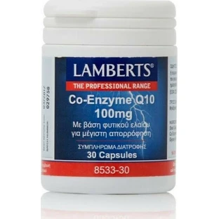 Lamberts Co-Enzyme Q10 100mg 30 gélules