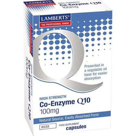 Lamberts Co-Enzyme Q10 100mg 30 gélules