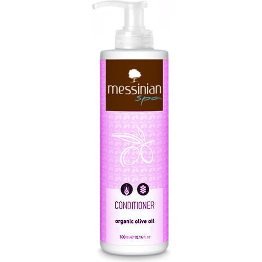 Messinian Spa Organiczna Oliwa z Oliwek Odbudowa Koloru Włosów/Odżywcza Odżywka 300ml: ceny i cechy