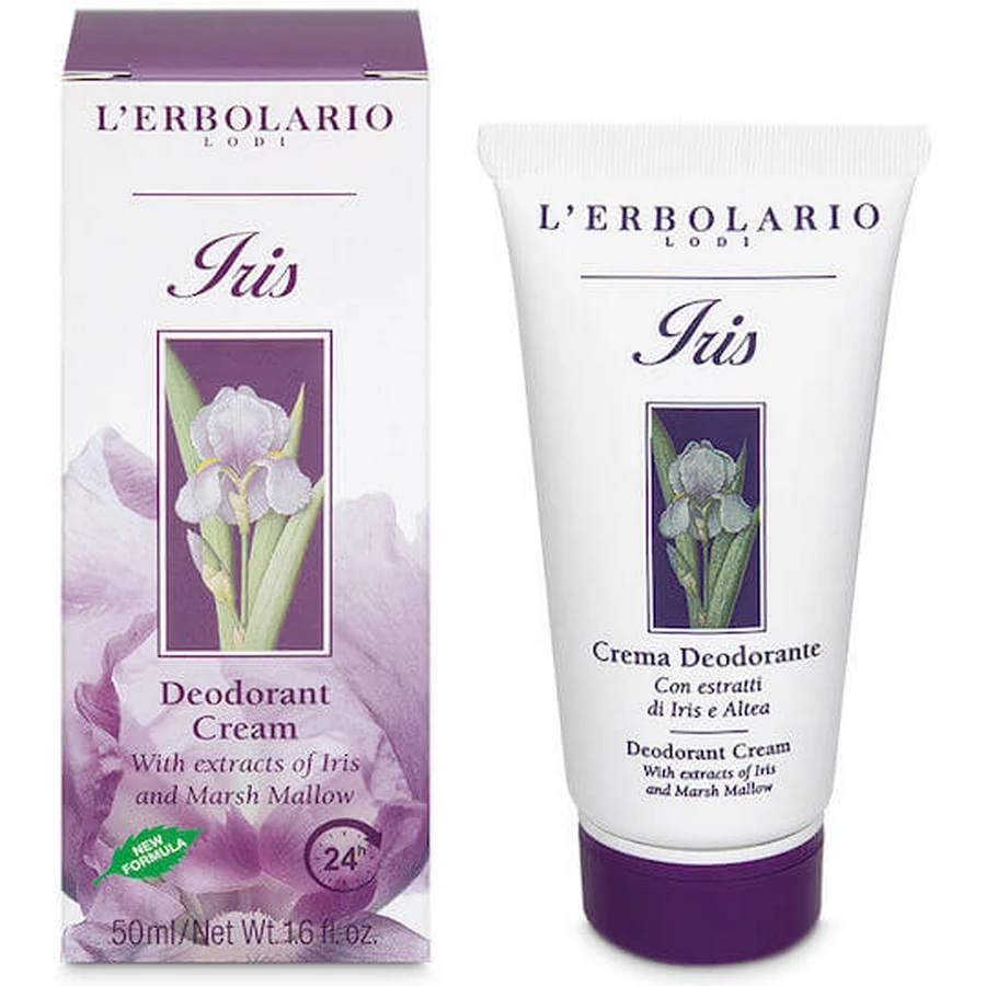 L'Erbolario Iris dezodorant w kremie 50ml: ceny i cechy