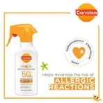 Carroten Family Wodoodporny krem przeciwsłoneczny do twarzy i ciała SPF50 Spray 270ml: ceny i cechy