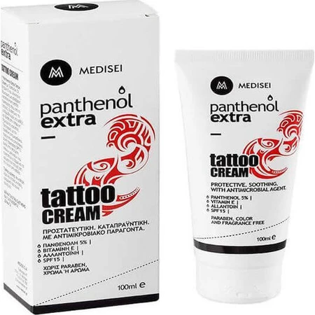 Medisei Panthenol Extra Tattoo Herstellende & Tattoo Crème 100ml