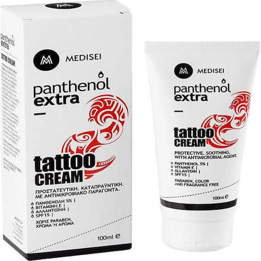 Medisei Panthenol Extra Tattoo Herstellende & Tattoo Crème 100ml