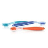 Set of 3 heat-sensitive spoons, 4L+, 5235, Nuby