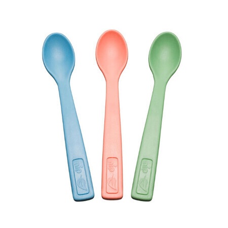 Set di 3 cucchiai per neonati Eat Green, Nip