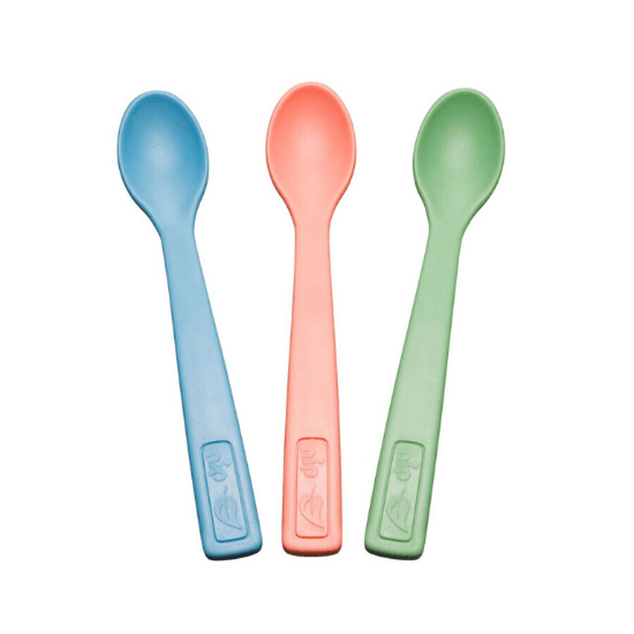 Set de 3 cuillères pour bébé Eat Green, Nip