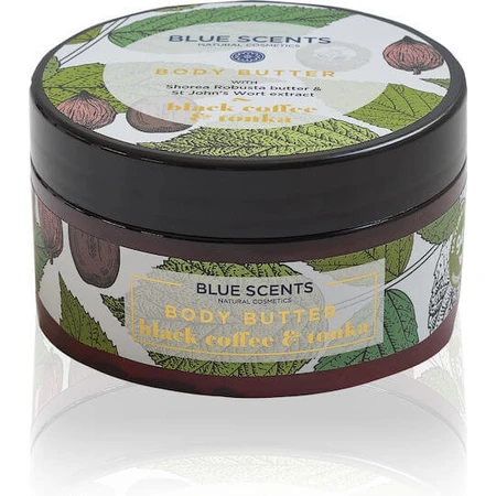 Blue Scents Zwarte Koffie & Tonka Body Hydraterende Body Butter voor alle huidtypes 210ml