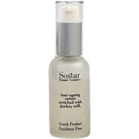 Sostar Hydraterend en Anti-Ageing Gezichtsserum met Slagersmelk en Hyaluronzuur voor glans en tonifiëring 30ml