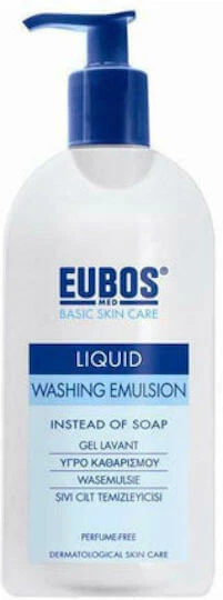 Eubos Blauwe Vloeibare Wasemulsie Body Wash 400ml