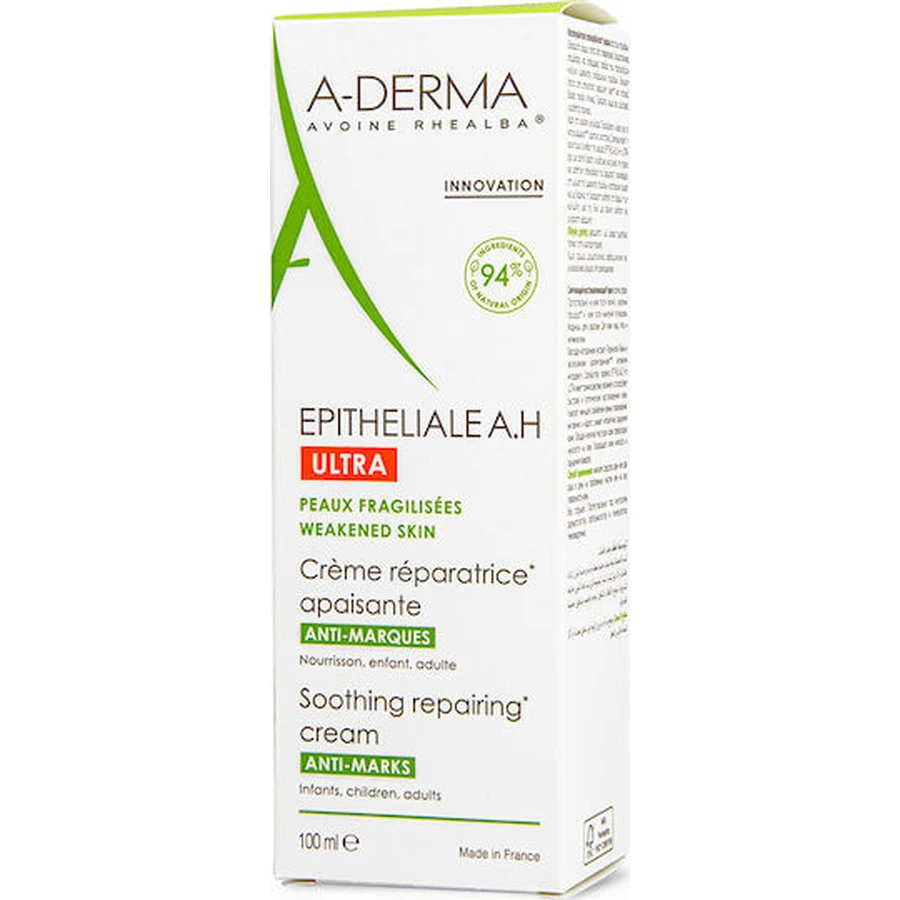 A-Derma Epitheliale A.H. Ultra Moisturising regenererende vochtinbrengende crème met hyaluronzuur voor alle huidtypes 100ml