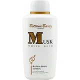 Bettina Barty Lotion hydratante pour le corps au parfum de musc blanc pour tous les types de peau 500ml