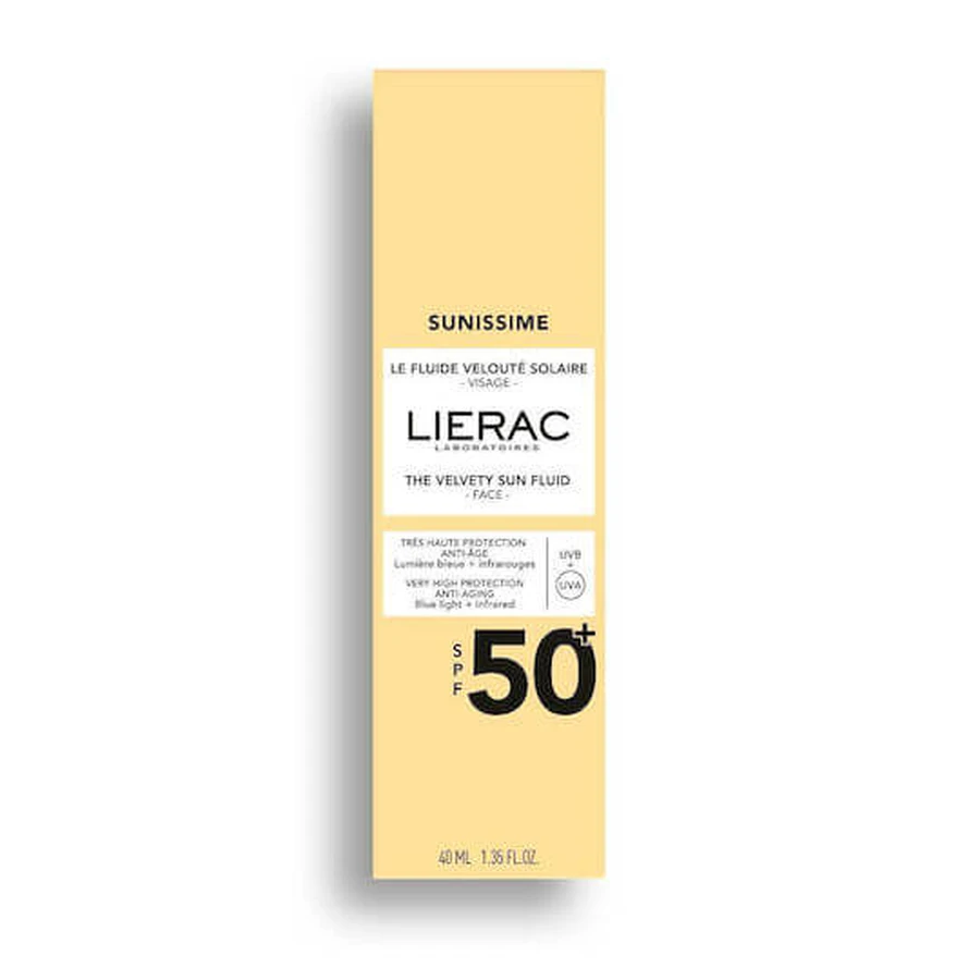 Lierac Sunissime De Fluweelzachte Zon Gezichtsbeschermingslotion SPF50+ 40ml