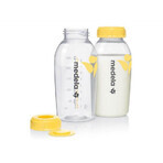 Milk collection bottle set, 2x250 ml, Medela