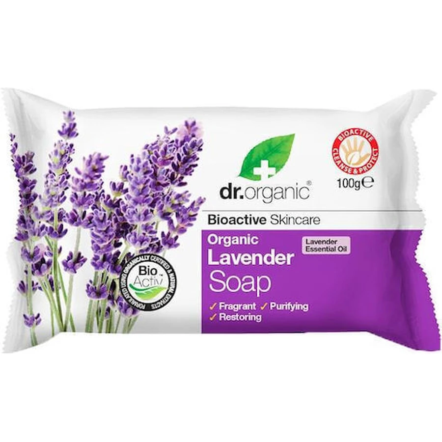 Dr.Organic Jabón Corporal en Pastilla 100gr