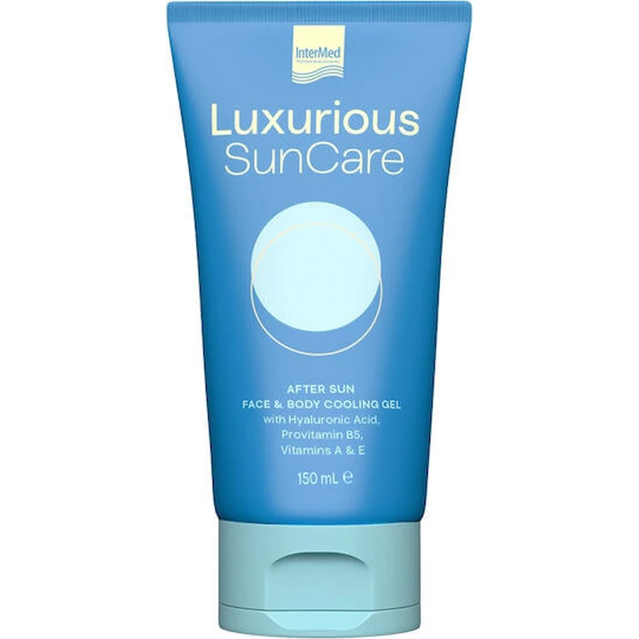 InterMed Luxurious SunCare After Sun Gel voor gezicht en lichaam met kamille en hyaluronzuur 150ml