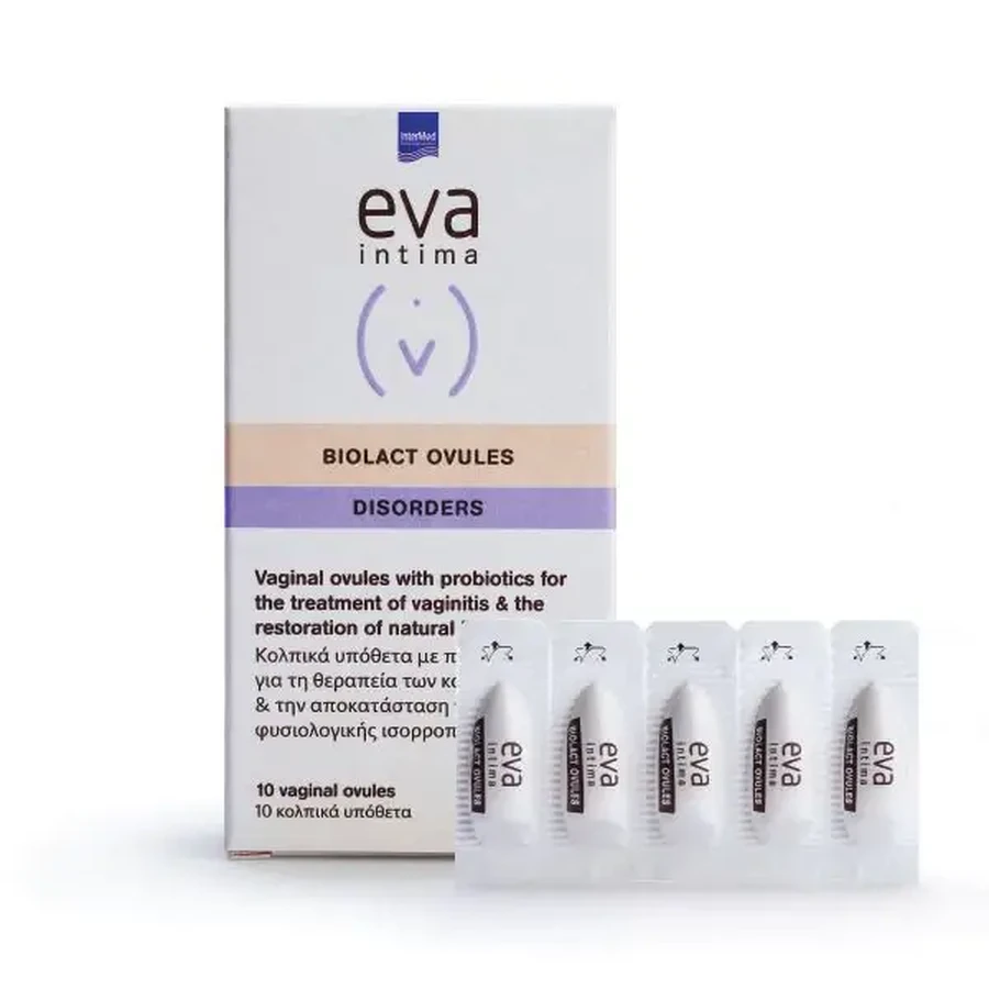 Eva Intima Biolact Ovules, 10 stuks
