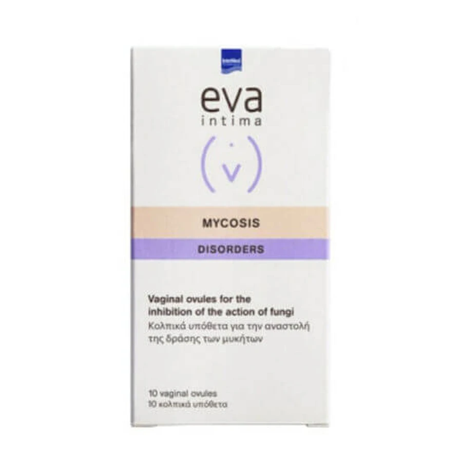 InterMed Eva Mycosis Ovules Intima Hygiene Products 10pcs