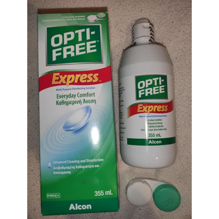 Solución para lentes de contacto Alcon Opti-free Express 0ml & 355ml
