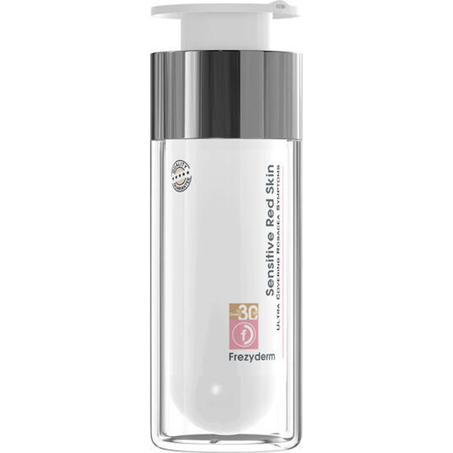 Frezyderm Sensitive Red Skin CC Day Gesichtscreme mit SPF30 gegen Hautunreinheiten und Rötungen 30ml