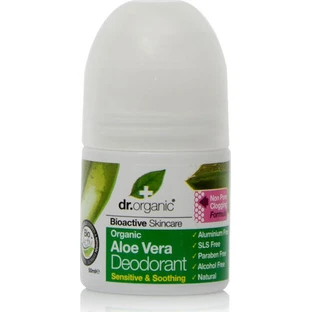Dr.Organic Aloë Vera Natuurlijke Roll-On Deodorant Aluminiumvrij 50ml