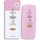 Youth Lab. Complete CC Honey Day Face Cream with SPF30 for Moisturization, Imperfections and Pigmentation Spots with Niacinamide 40ml