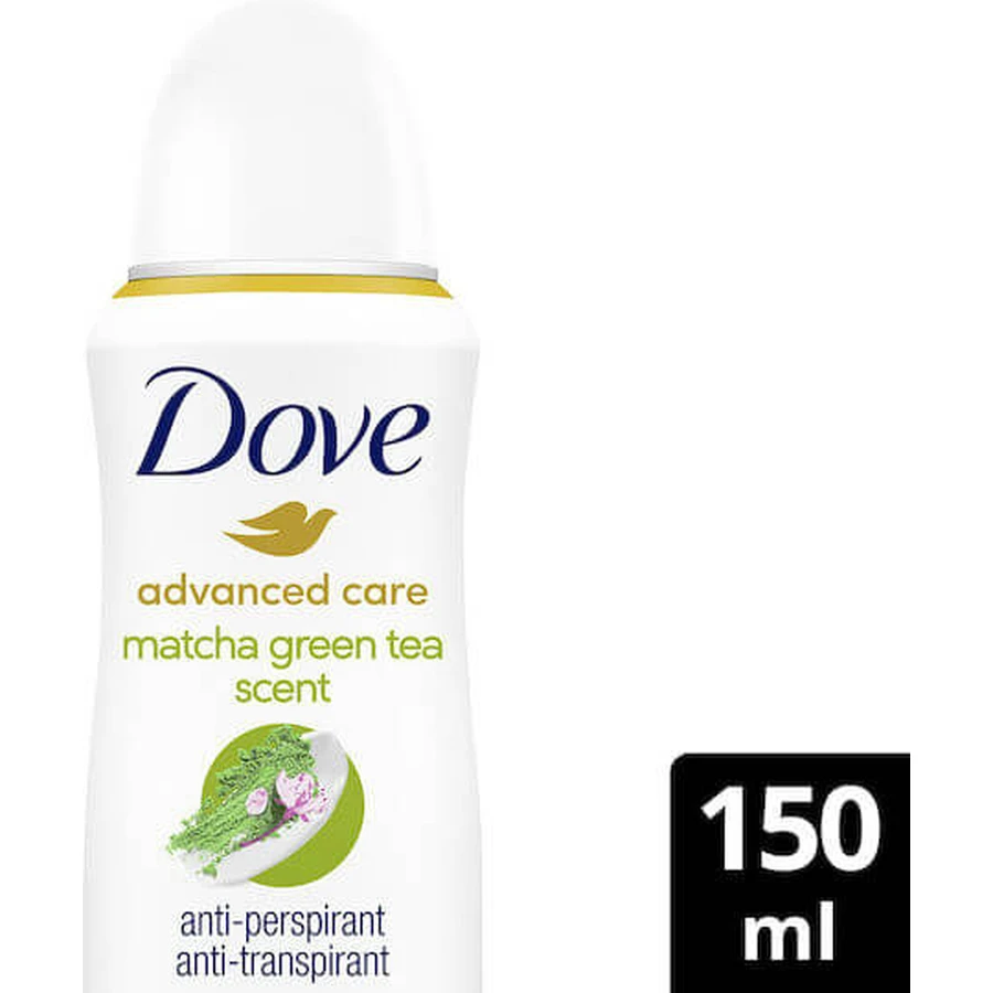 Dove Advanced Care Matcha Deodorant Spray 150ml