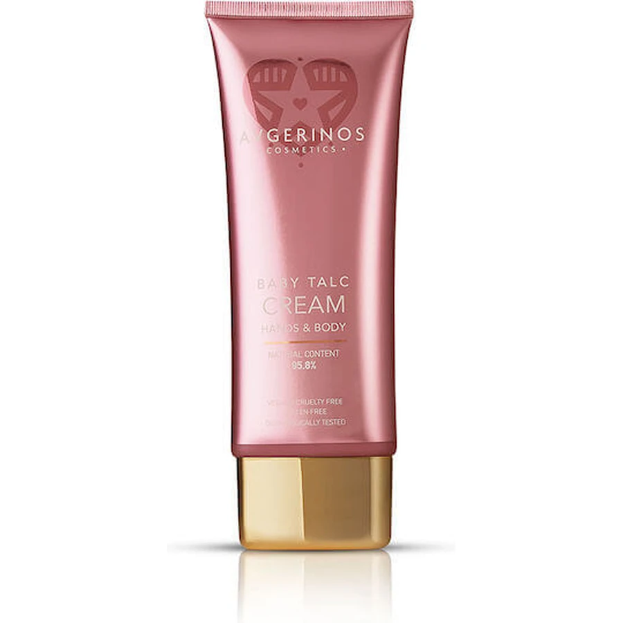 Avgerinos Cosmetics Baby Talc Crème hydratante pour le corps pour les peaux sèches 200ml