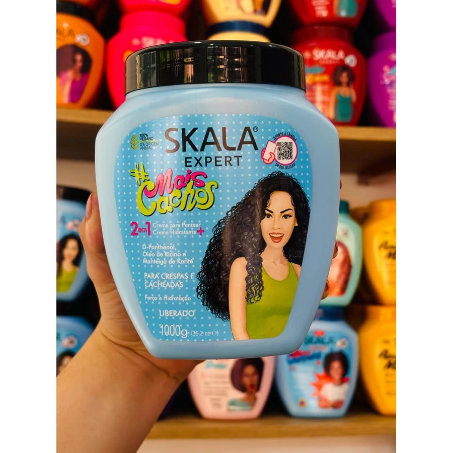 Skala Mais Cachos Mascarilla capilar hidratante, 1000 g