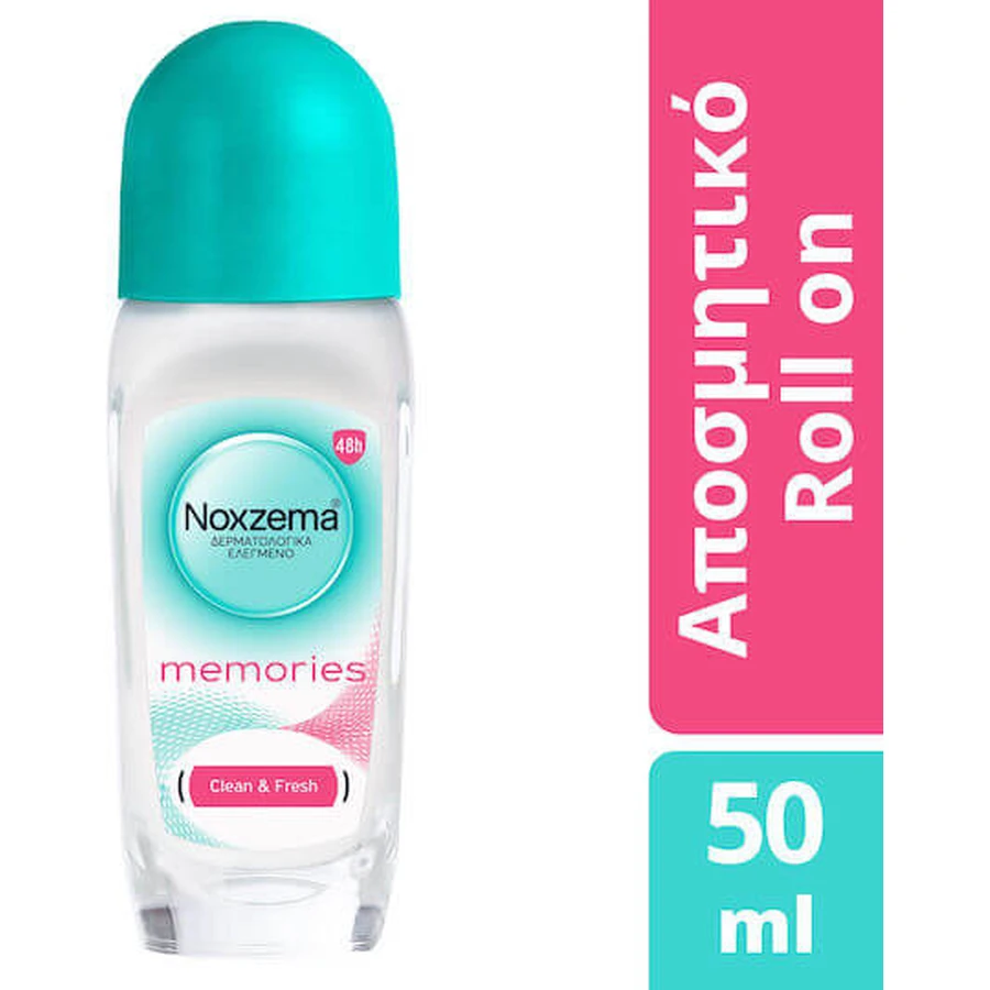 Noxzema Memories Clean & Fresh Deodorant 48h Roll-On 50ml