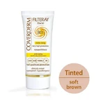 Coverderm Filteray Soft Brown Tinted Cream Coverderm Filteray Wodoodporny krem przeciwsłoneczny do twarzy SPF80 z pigmentem 50ml: ceny i cechy