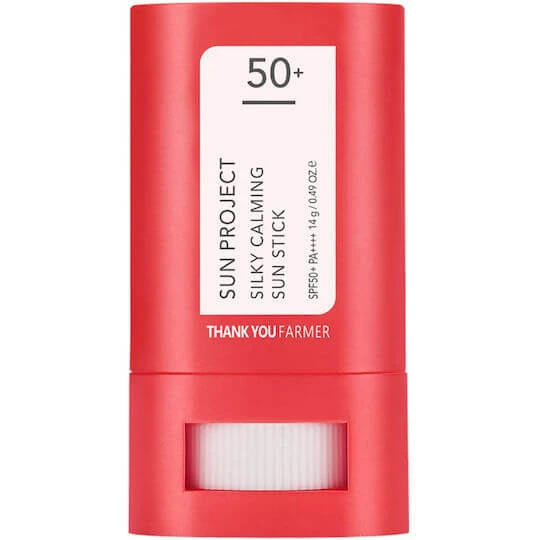 Bedankt Boer Zon Project Zon Project Zijdezachte Kalmerende Gezichtsbeschermingsstick SPF50 14g