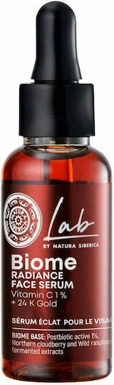 Natura Siberica Lab Biome Radiance Hydraterend en Anti-Ageing Gezichtsserum met Vitamine C voor een stralende huid 30ml