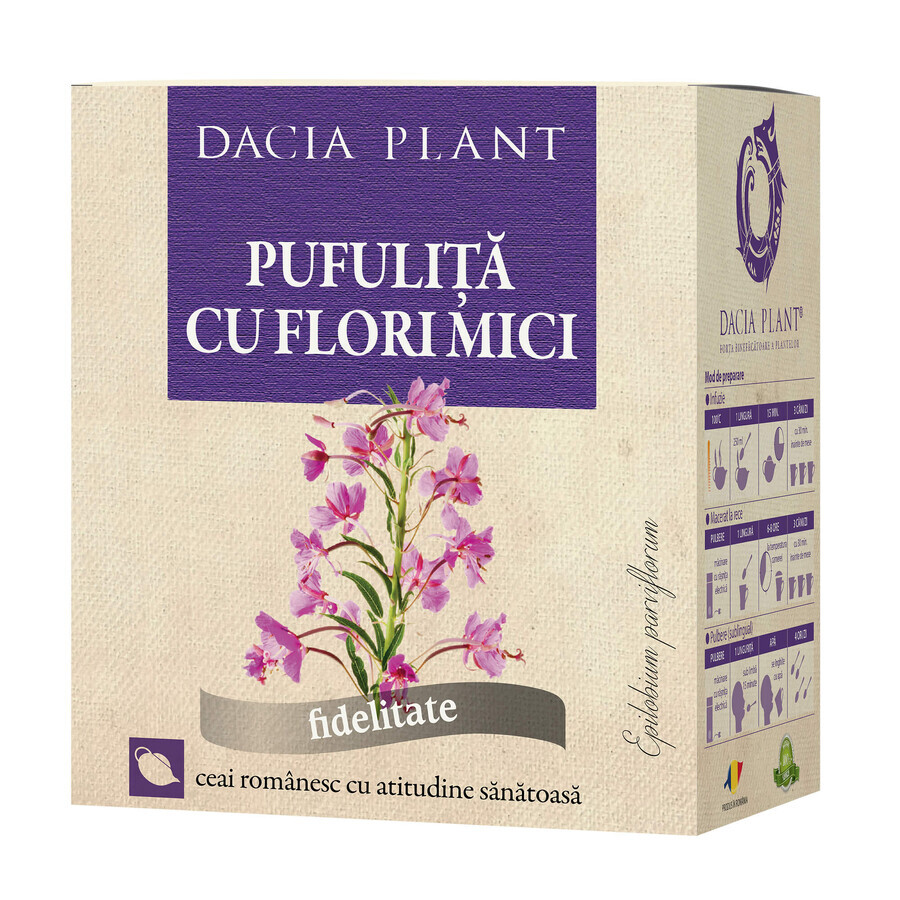 Ceai de Pufuliță cu Flori Mici, 50g, Dacia Plant