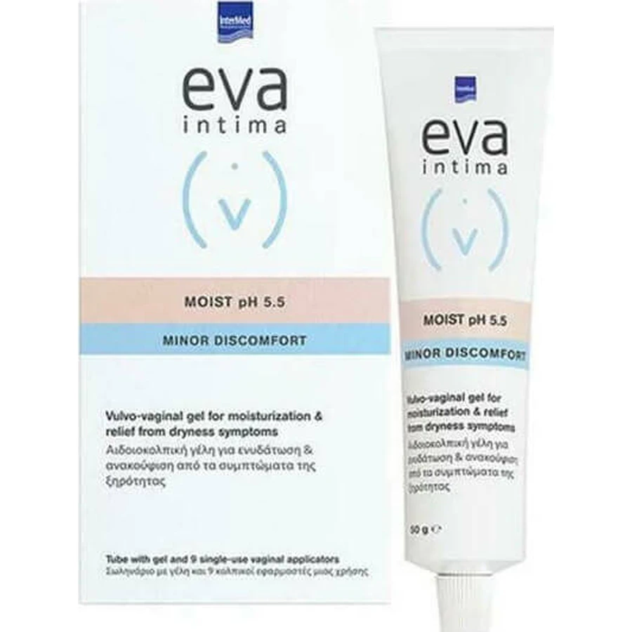 InterMed Eva Intima Intima feucht pH 5,5 feuchtigkeitsspendende Gel 50gr 9pcs
