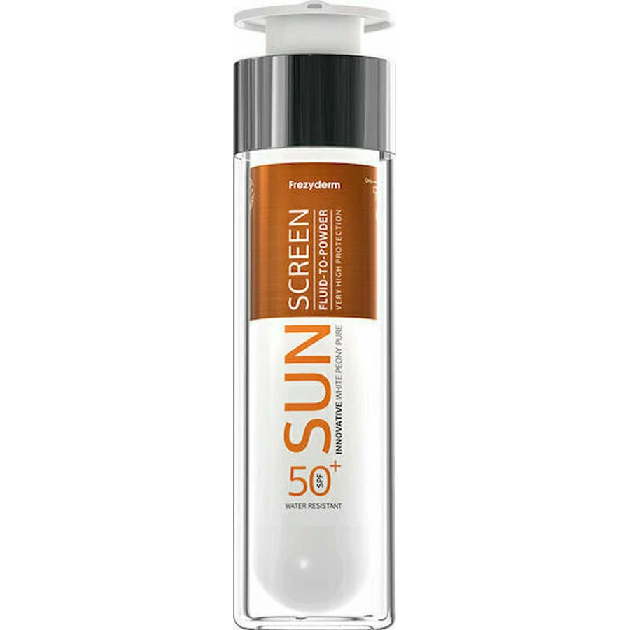 Frezyderm Sun Screen Fluid-to-Powder Loțiune Antisolară de Față SPF50 50ml