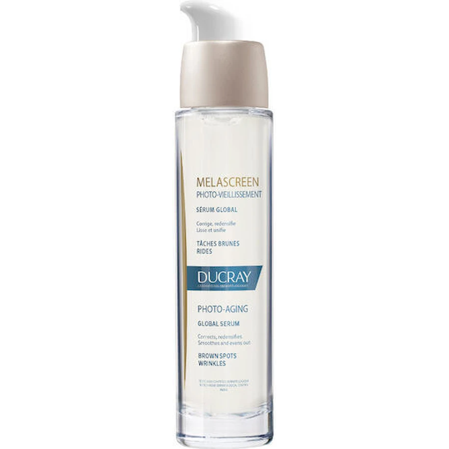 Ducray Melascreen Face Cream for Anti-Aging, Blemishes and Pigmentation Spots with Hyaluronic Acid and Collagen 50ml