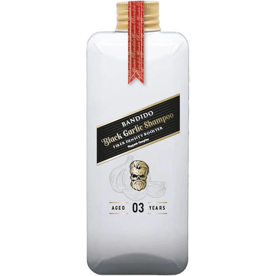Bandido Golden Collection Black Garlic Hair Shampoo für Haarausfall für alle Haartypen 350ml