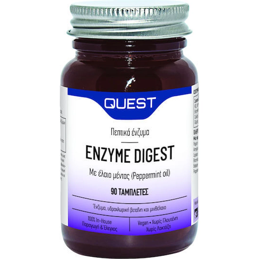 Quest Enzyme Digest met Pepermuntolie 90 tabs