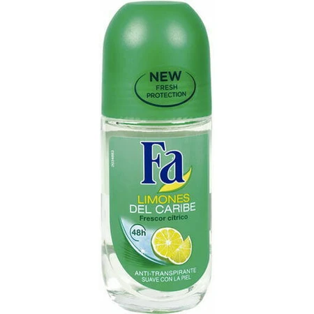 Fa Limons Del Caribe Deodorant 48h Roll-On 50ml