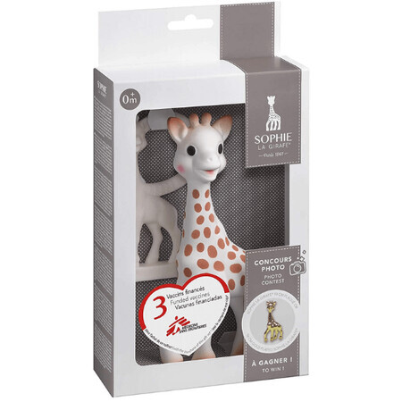 Set Giraffe Shophia en Bijtring +0 maanden, Vulli