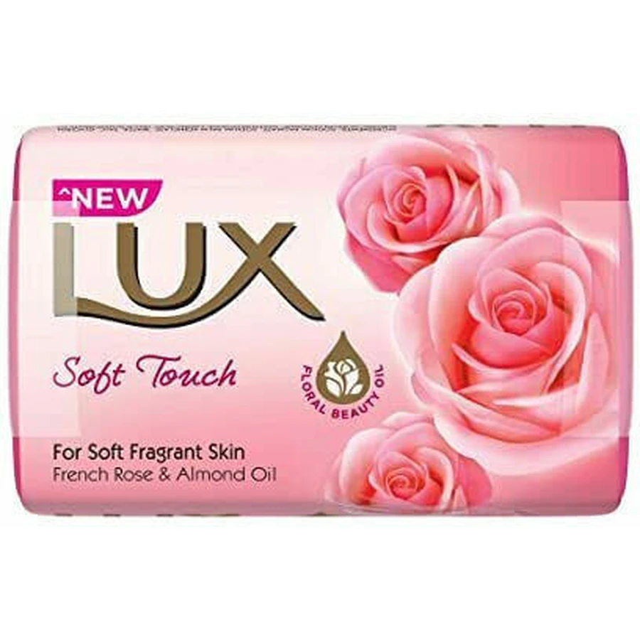 Jabón Lux Soft Touch Jabón Corporal en Pastilla 80gr