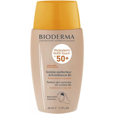 Bioderma Photoderm Nude Touch Crema Facial Mineral con Protección Solar SPF50 40ml