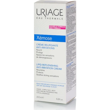 Uriage Xemose vochtinbrengende regenererende crème voor de droge/zeer droge & gevoelige huid 200ml