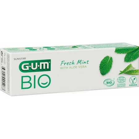 GUM Bio Dentifricio per carie alla menta fresca 75ml