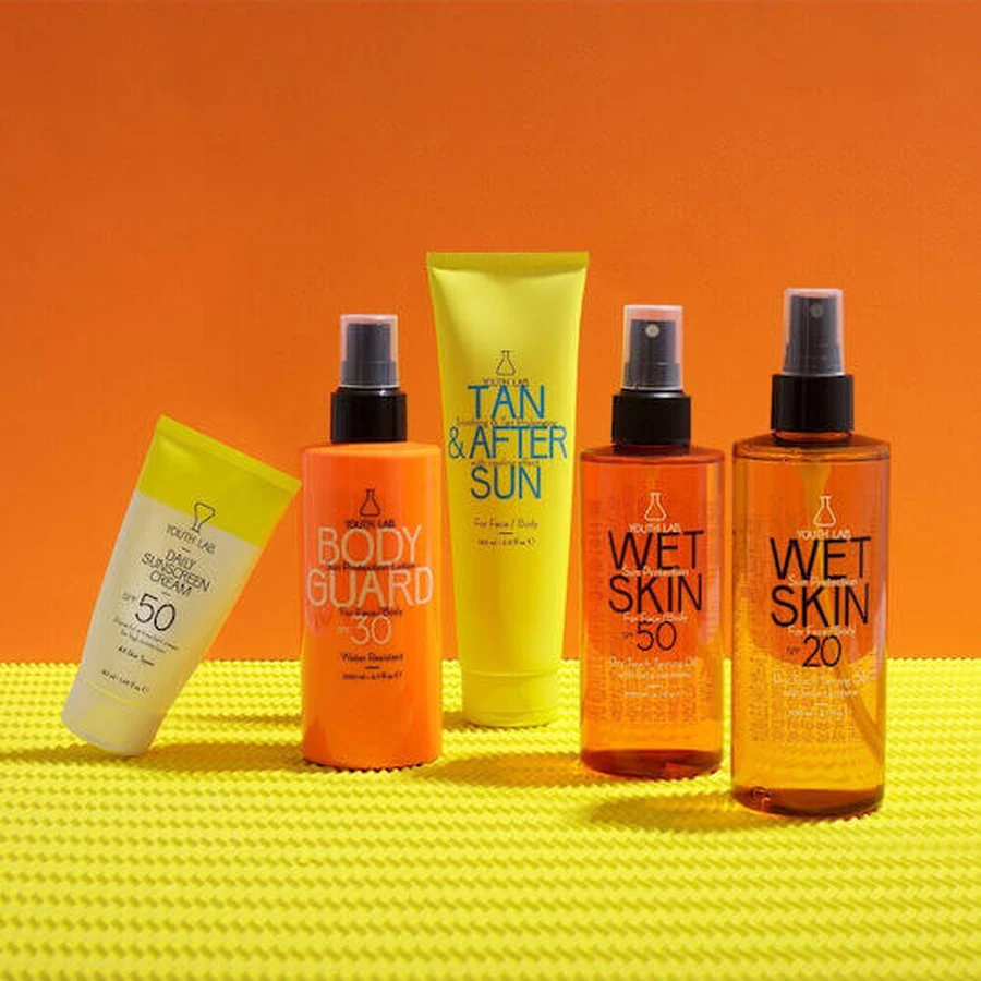 Youth Lab. Wet Skin Waterbestendige Zonnebeschermingsolie voor Gezicht en Lichaam SPF20 Spray 200ml