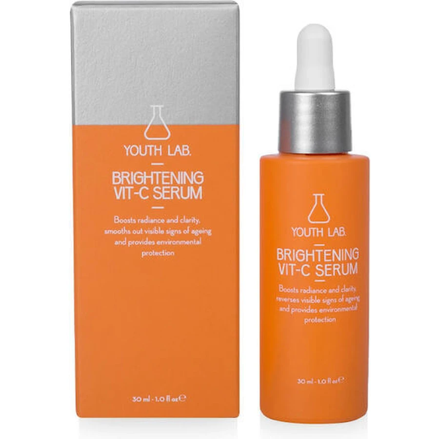 Youth Lab. Verhelderend Vit-C Anti-Ageing Gezichtsverhelderend Serum Met Vitamine C Voor Pigmentvlekken en Wittere Vlekken 30ml