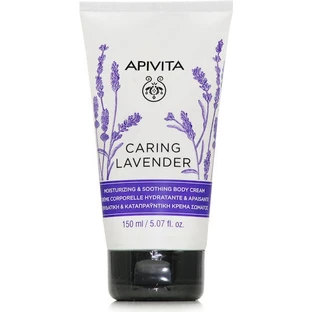 Apivita Caring Lavender Crema hidratant pentru corp cu Aromă Levănțică pentru piele uscată & sensibilă 150ml